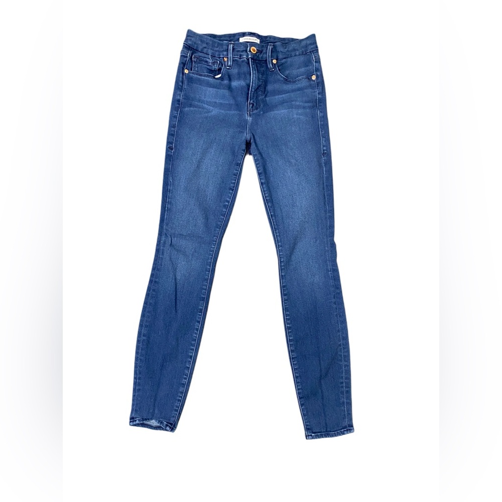 Women’s Good American Good Legs Mid-Rise Ankle Length Skinny Jeans